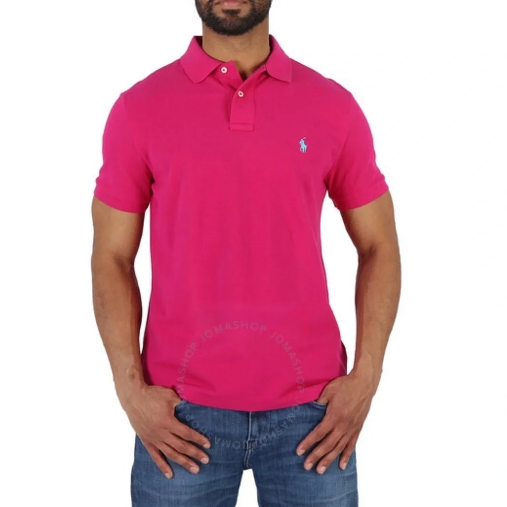 👕 Polo Ralph Lauren Polo – Men’s L‎ – Pink Preppy Drip 🌸🐎
